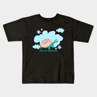 Turtley Awesome - Love Turtles Kids T-Shirt